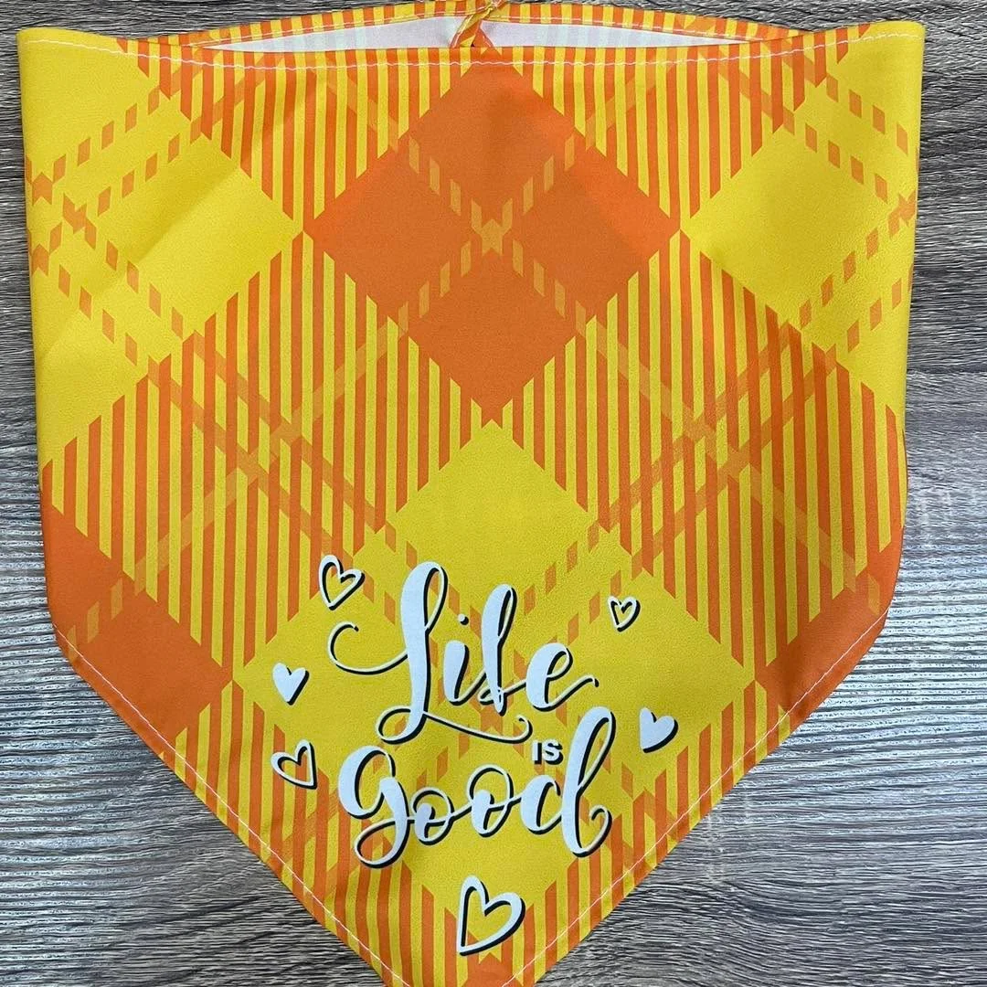 Dog Bandanna - Life is Good