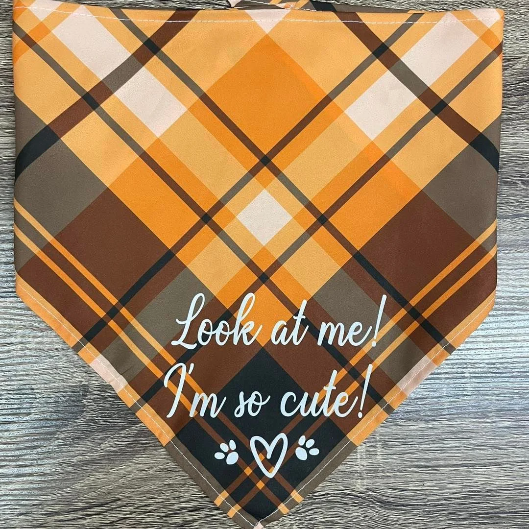 Dog Bandanna - Look at me I' m so cute