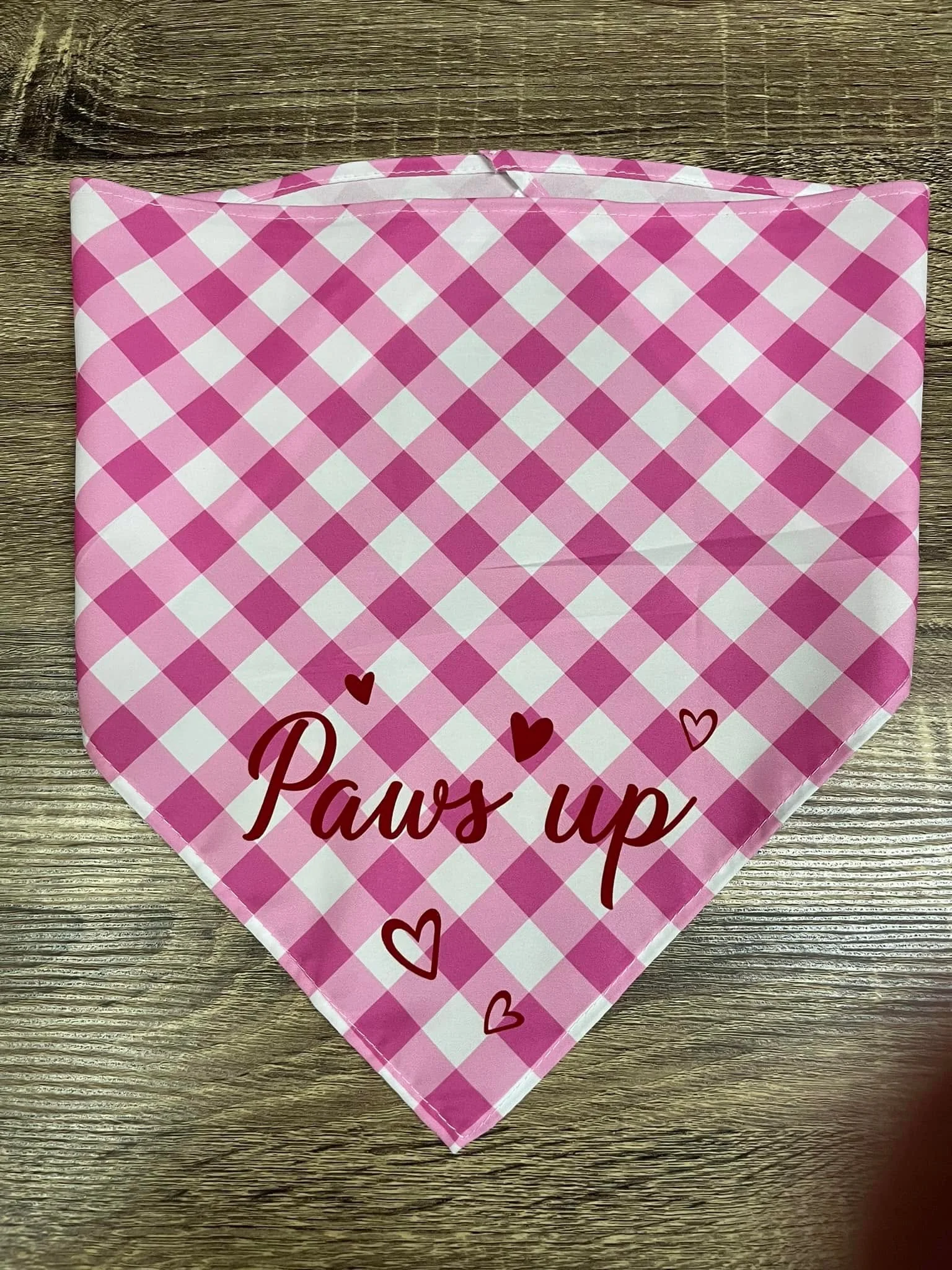 Dog Bandanna - Paws up